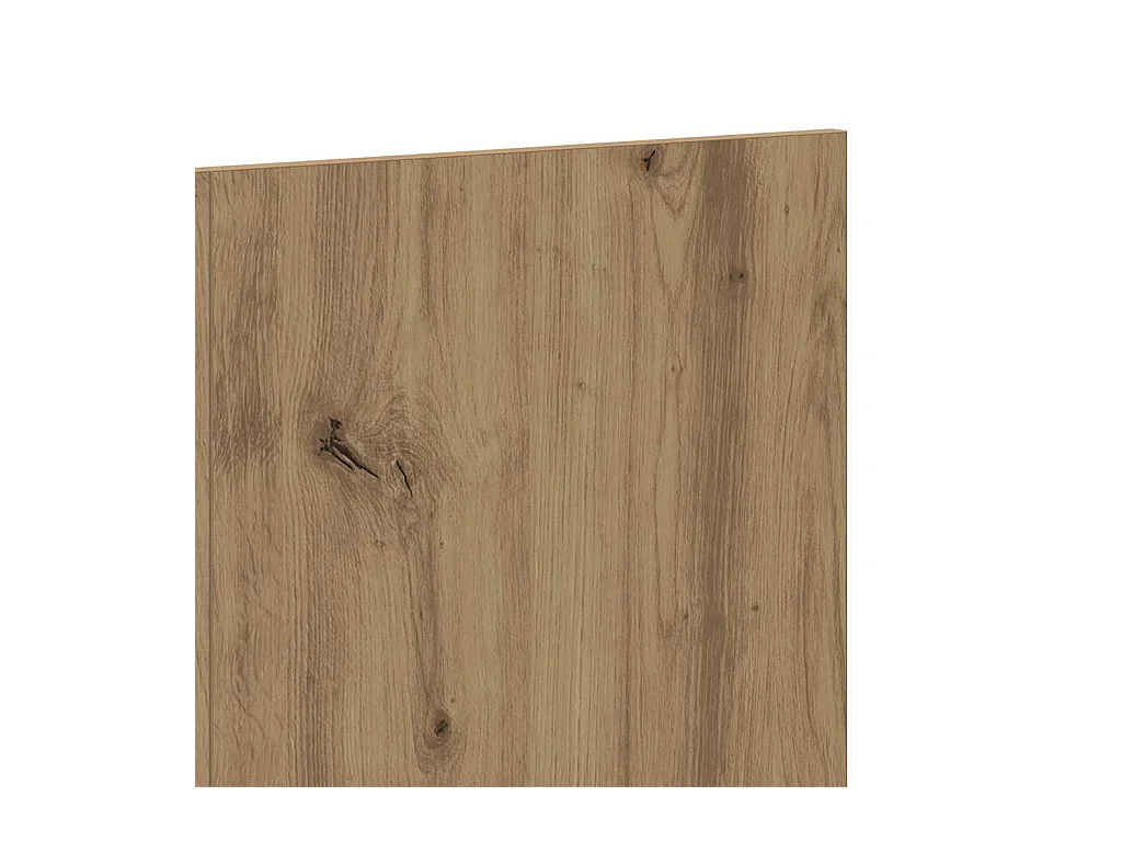 Tête de lit murale chêne artisanal bois d'ingénierie