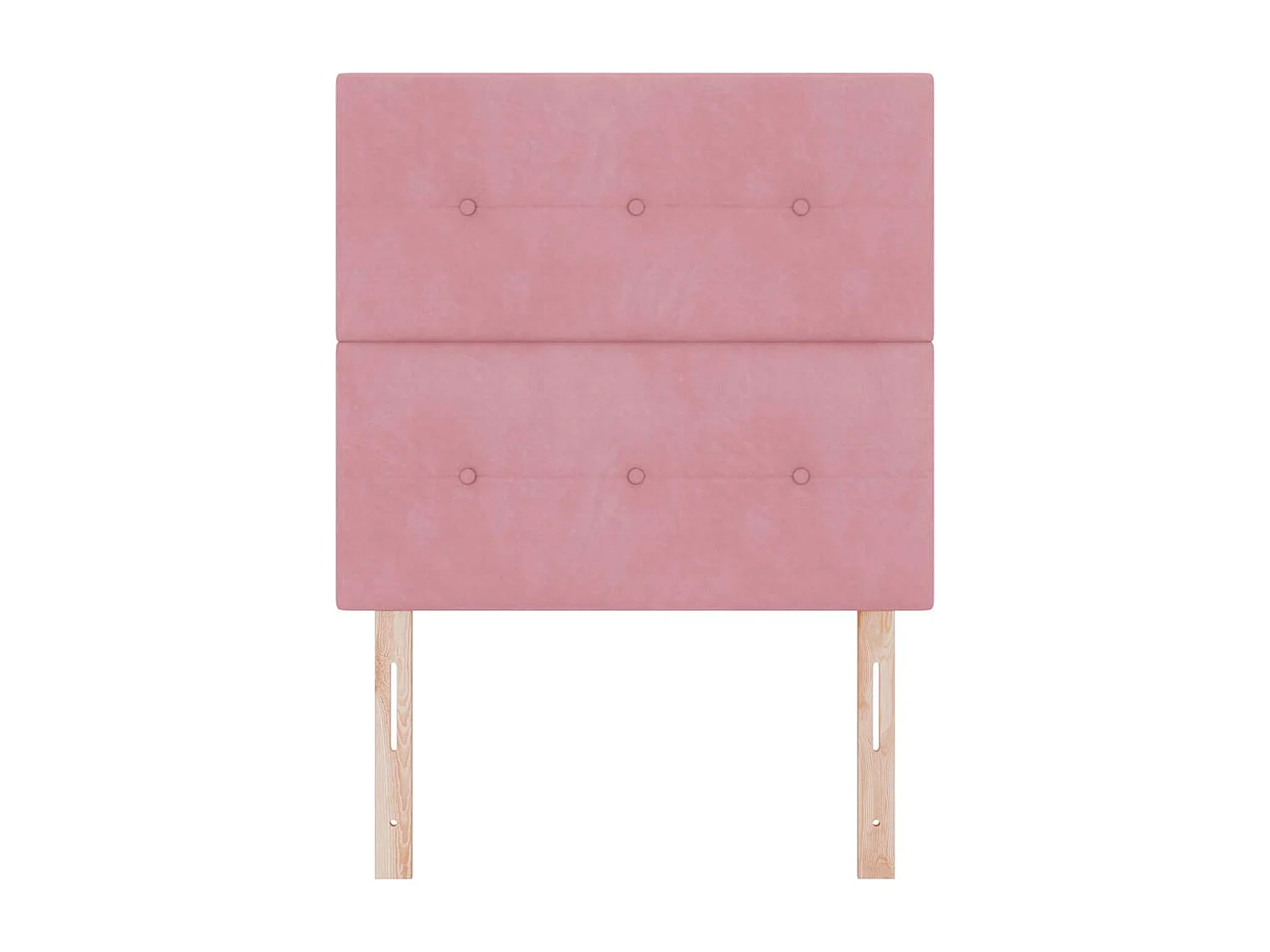 Hoofdbord Wandgemonteerd met hoofdeinde Roze 80 cm Fluweel