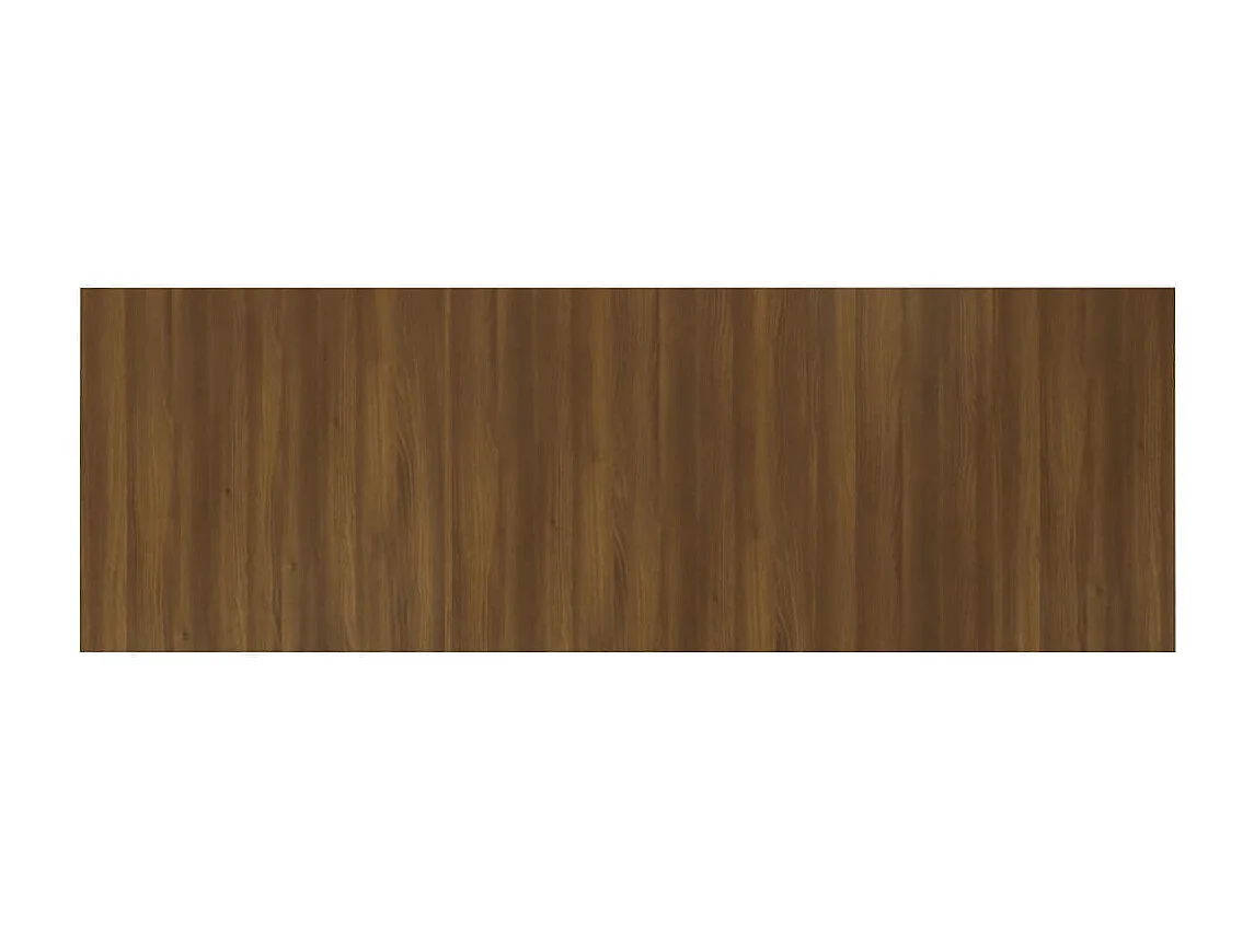 Tête de lit murale Chêne marron 240x1,5x80 cm Bois d'ingénierie