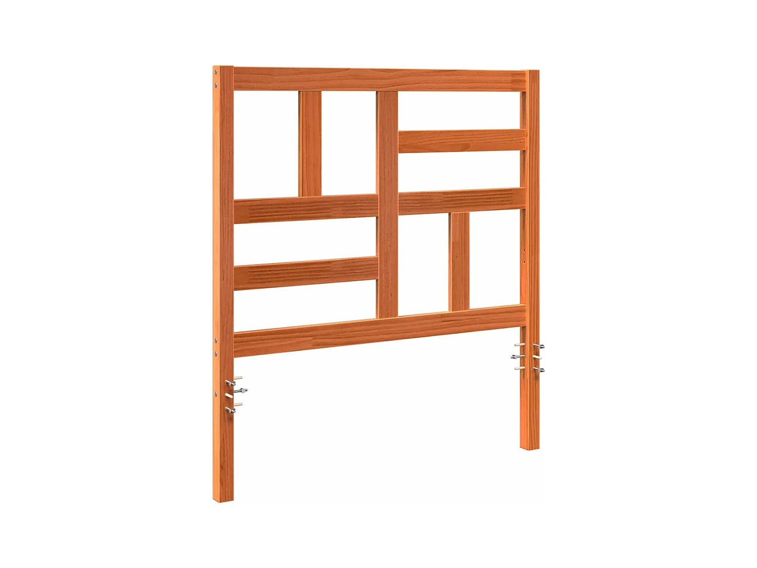 Tête de lit Marron cire 105.5 x 4 x 104 cm Bois massif en pin