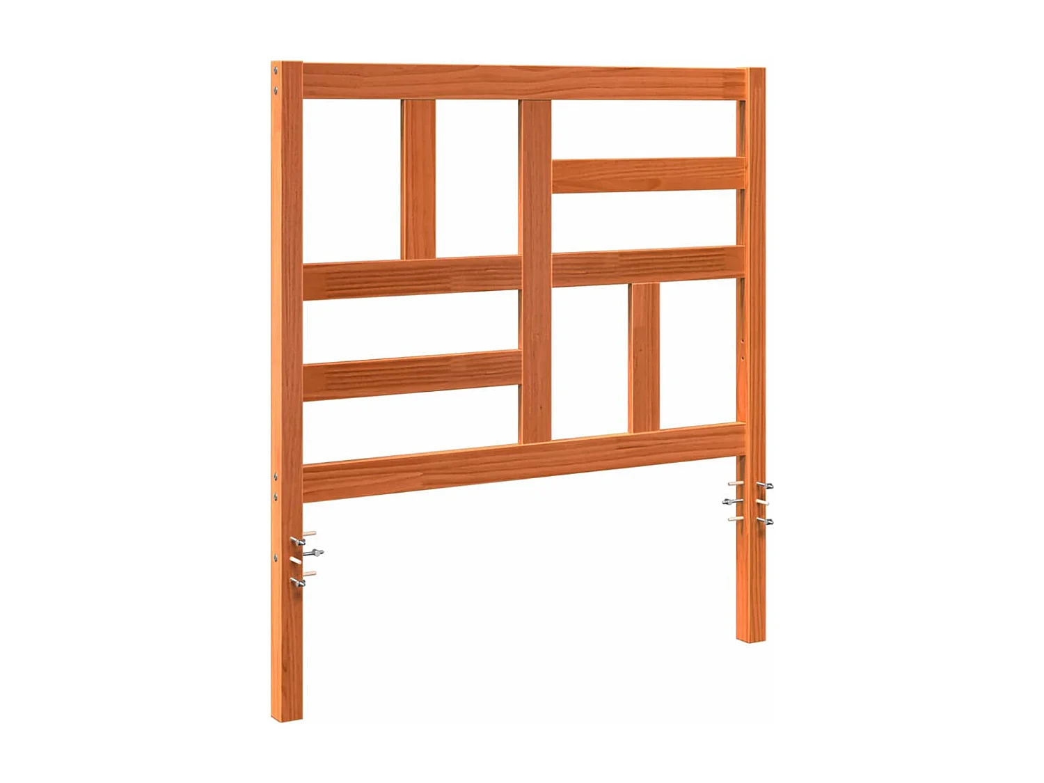 Tête de lit Marron cire 105.5 x 4 x 104 cm Bois massif en pin