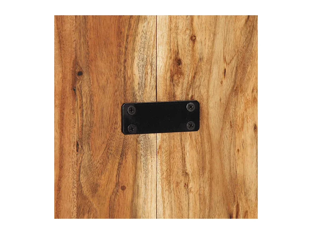 Tête de lit 200 cm bois massif d'acacia