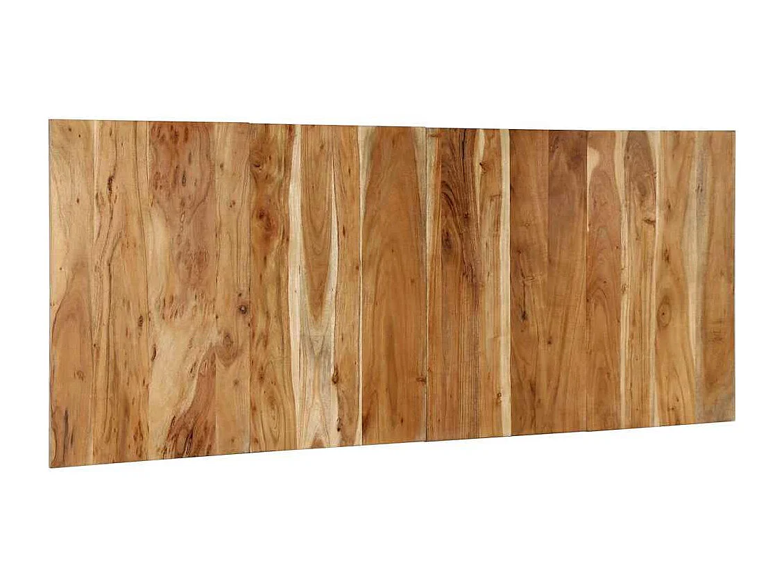 Tête de lit 200 cm bois massif d'acacia