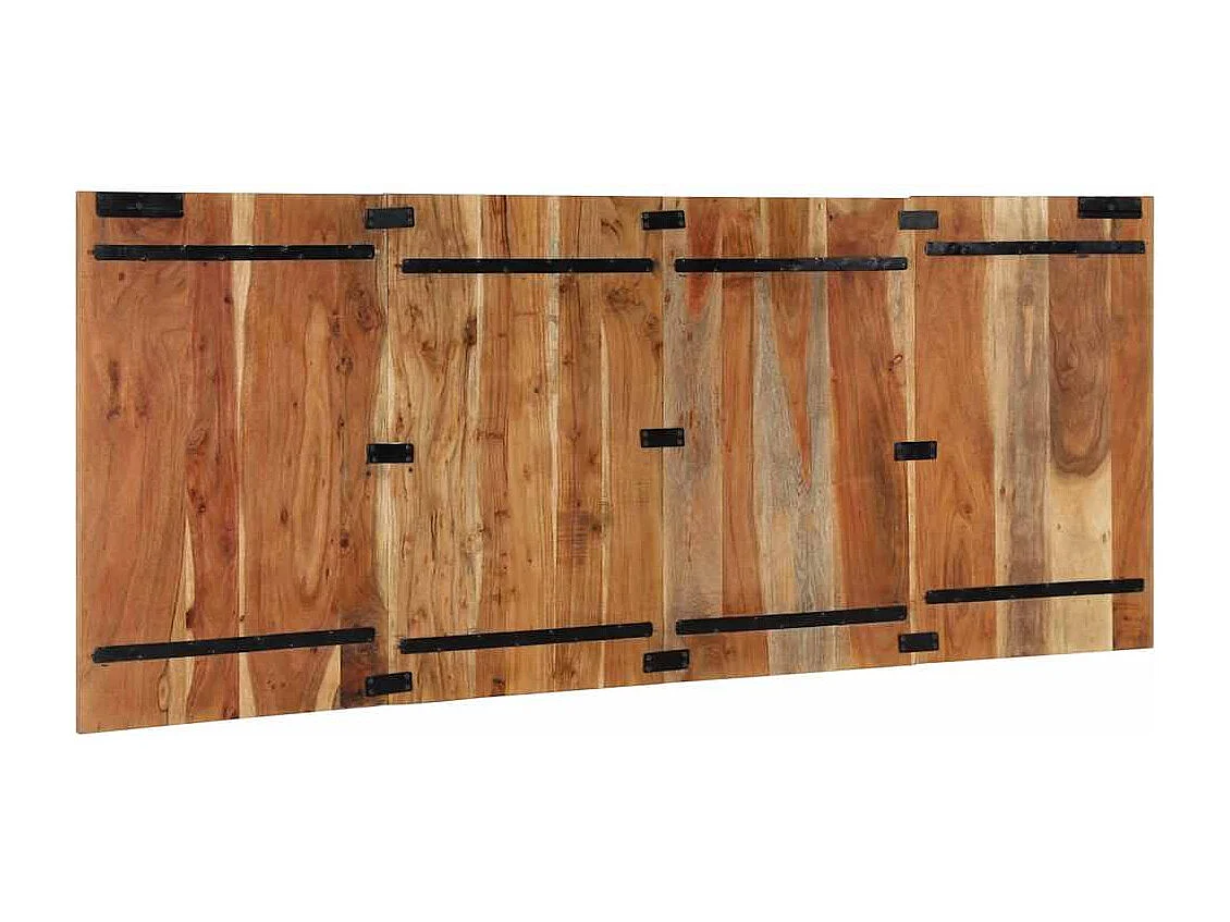 Tête de lit 200 cm bois massif d'acacia