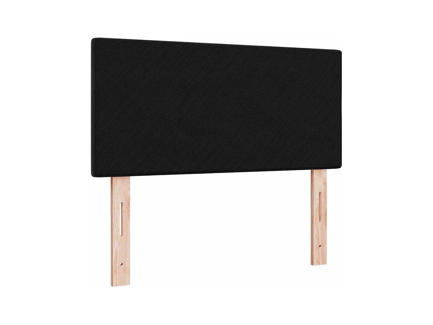 Tête de lit Montage mural avec tête de lit Noir 90 cm Velours