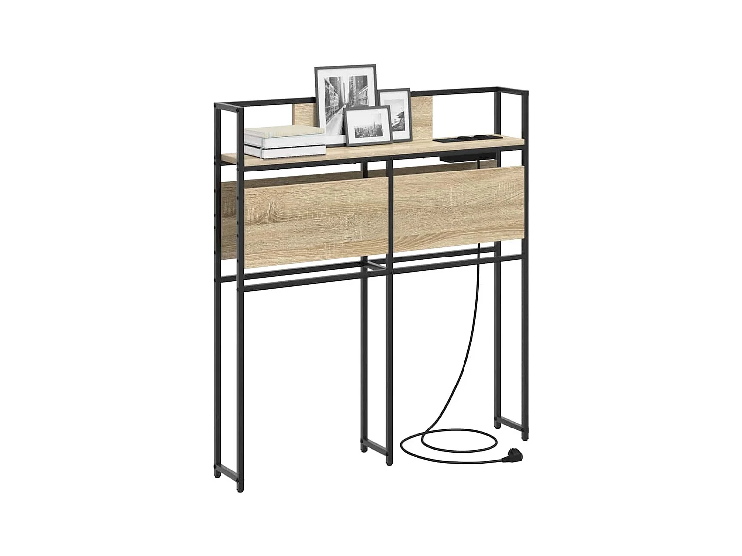 Tête de lit de rangement Chêne sonoma 75 cm Bois d'ingénierie