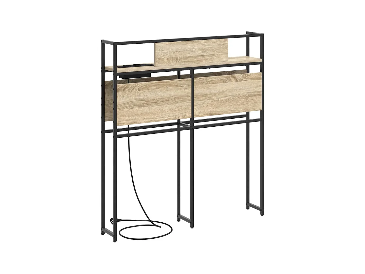 Tête de lit de rangement Chêne sonoma 75 cm Bois d'ingénierie