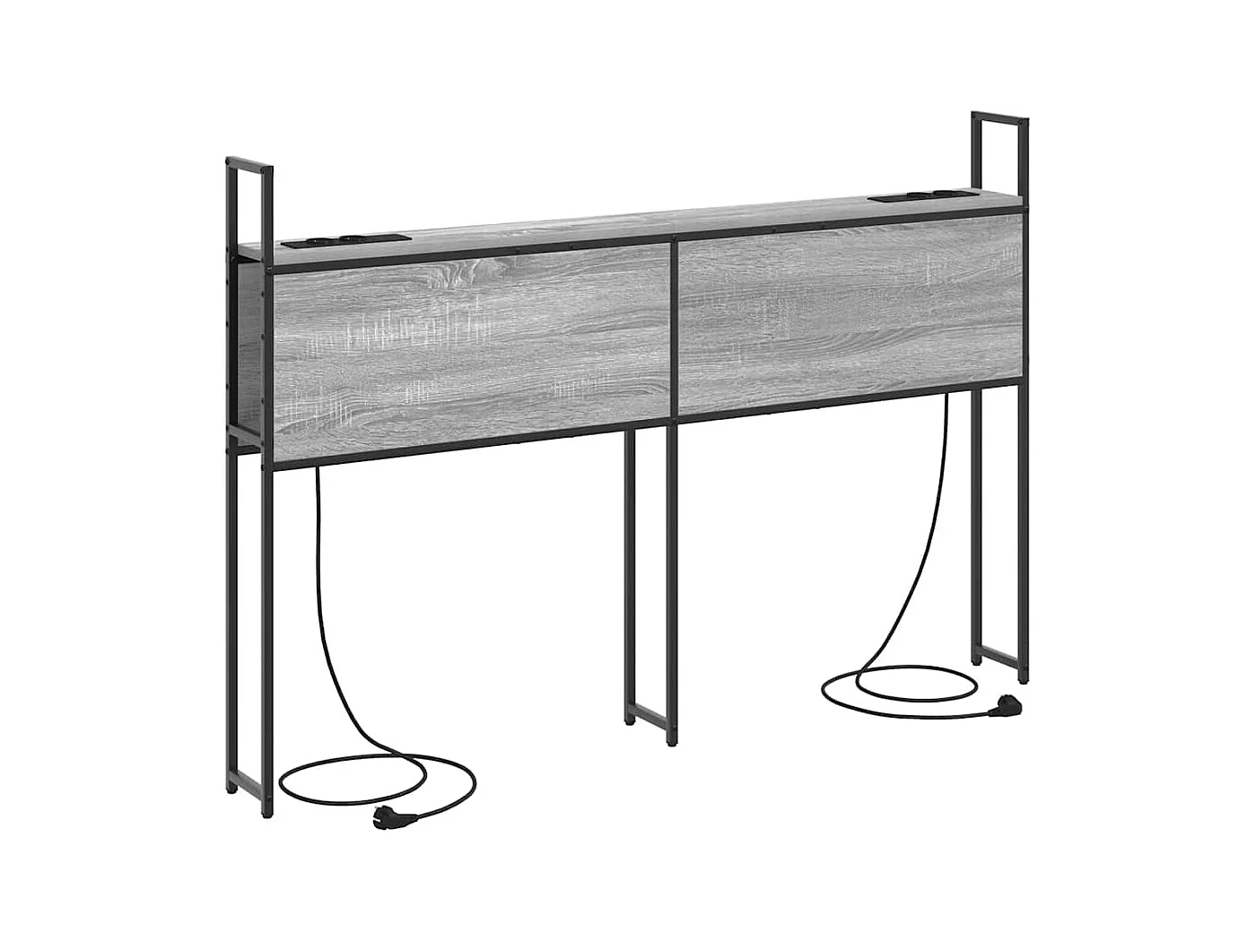 Tête de lit avec Station de Charge Sonoma gris