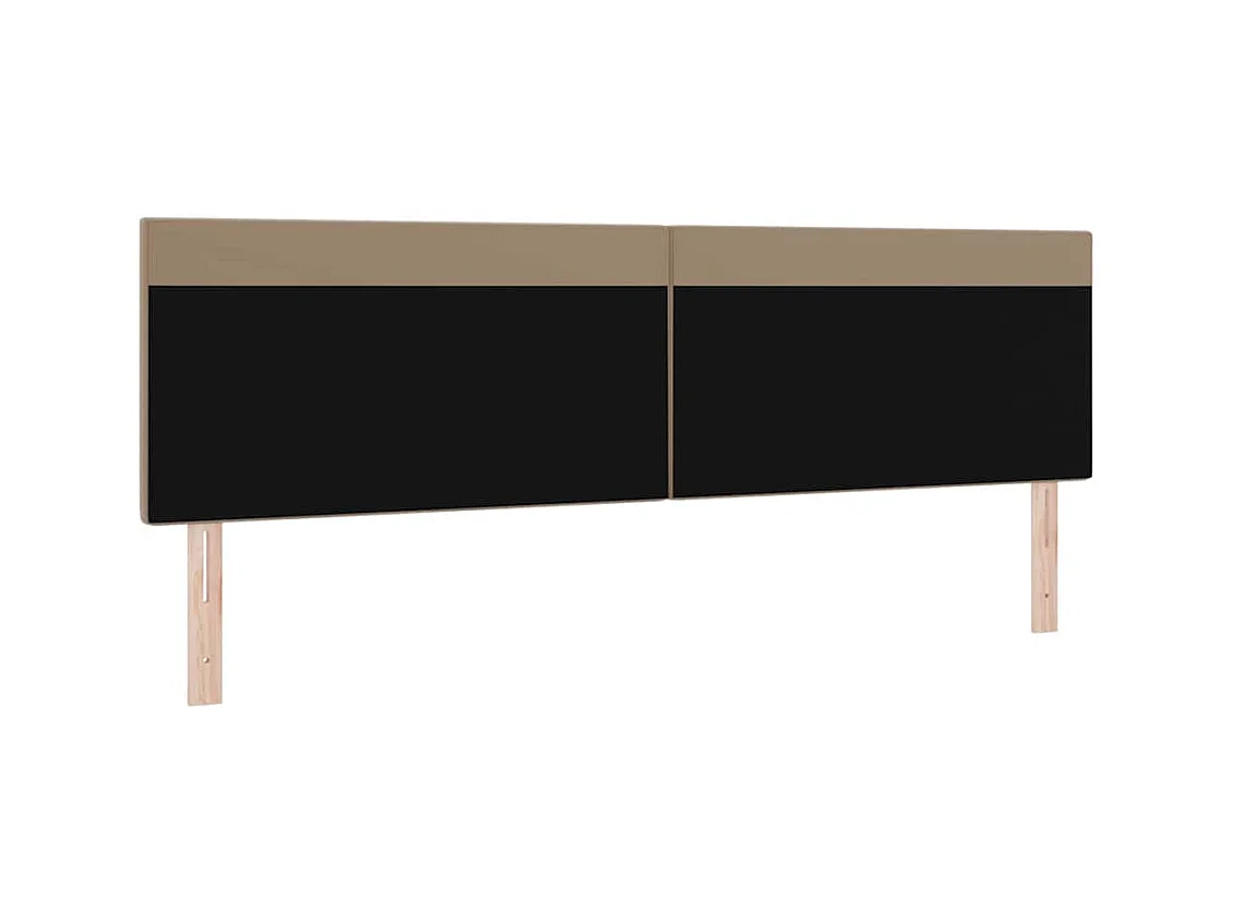 Cabecero con luces de tiras LED Manual Capuchino 200 cm PVC