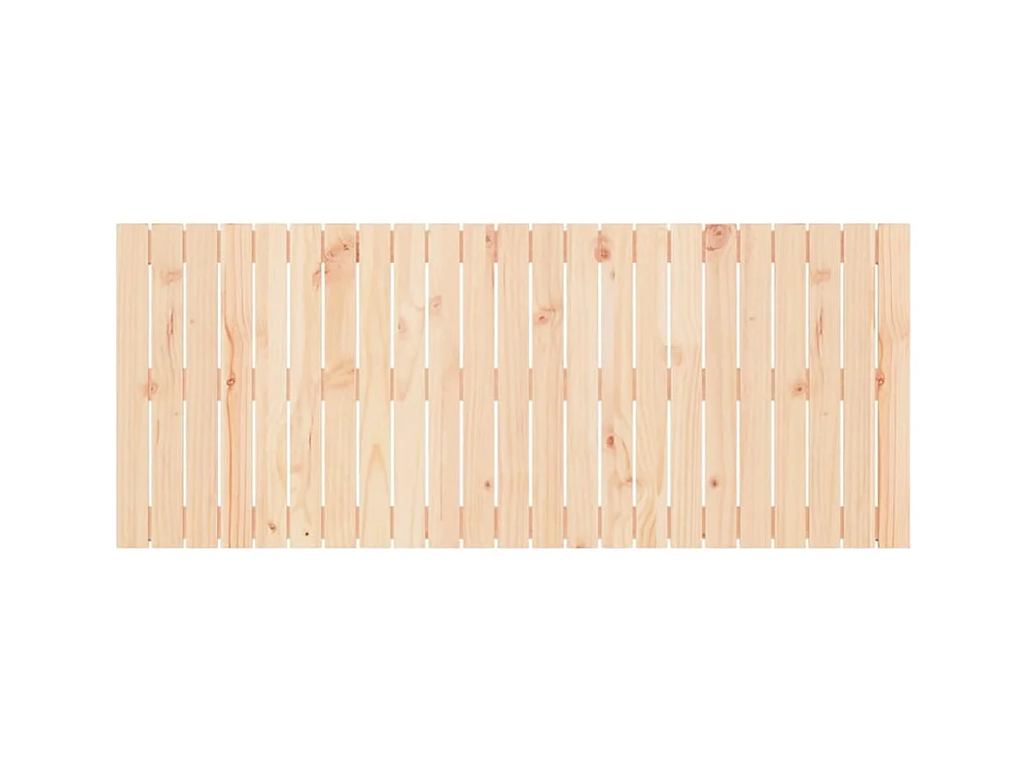 Tête de lit murale 147x3x60 cm Bois massif de pin