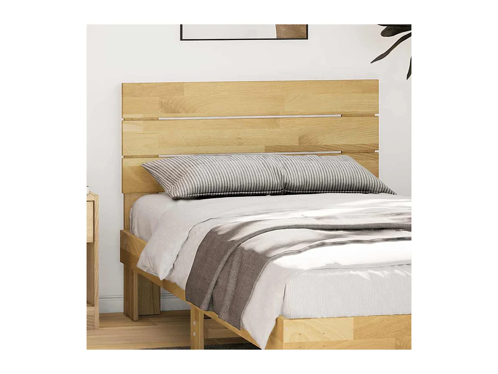 Tête de lit 90 cm bois massif de chêne