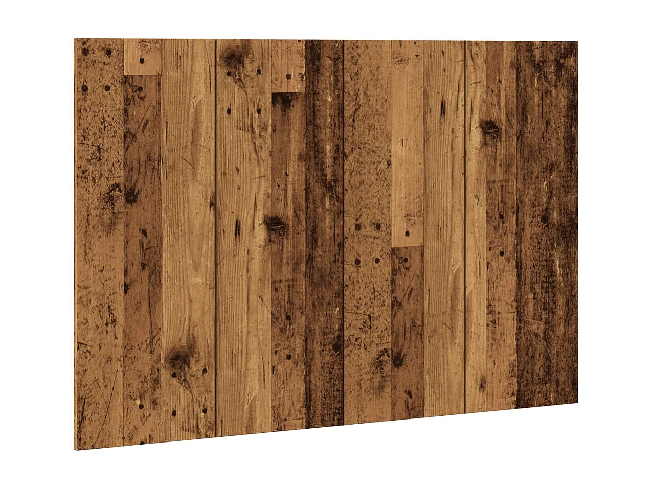 Tête de lit vieux bois 120x1,5x80 cm bois d'ingénierie