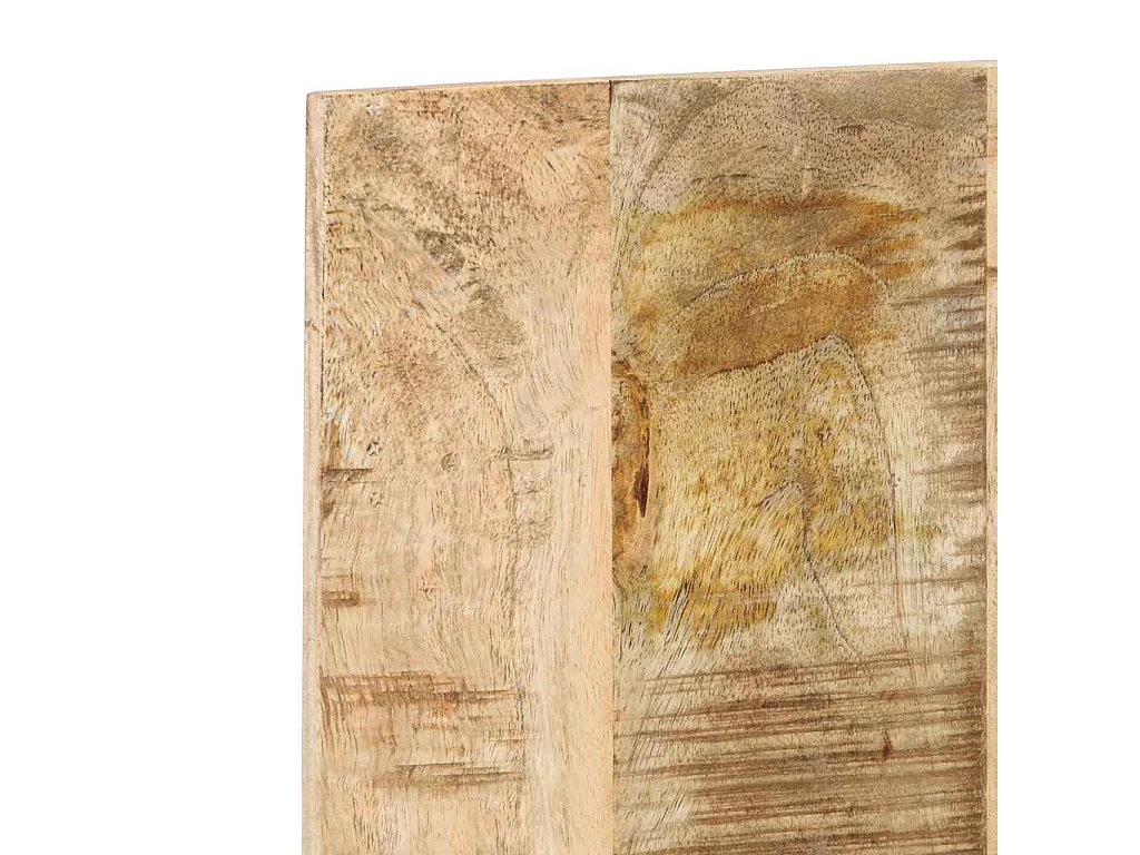Tête de lit 160 cm bois de manguier brut massif