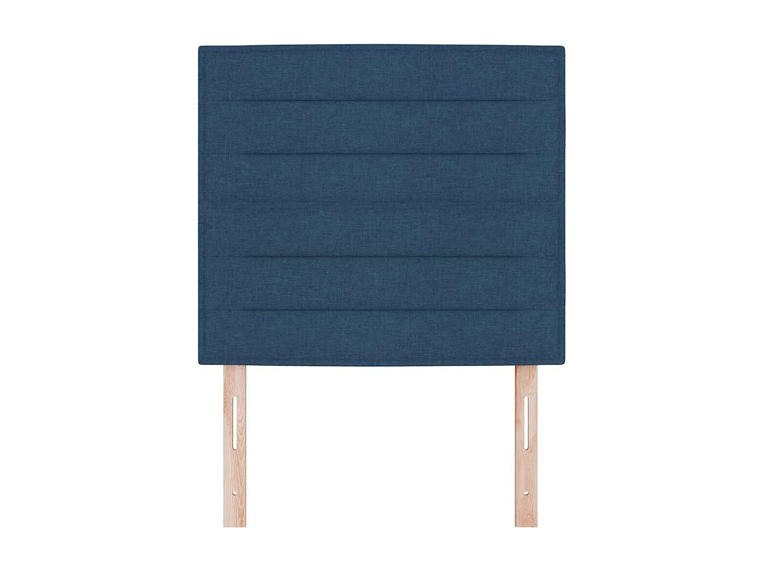 Cabecero con cabecera Manual Azul 100 cm tela