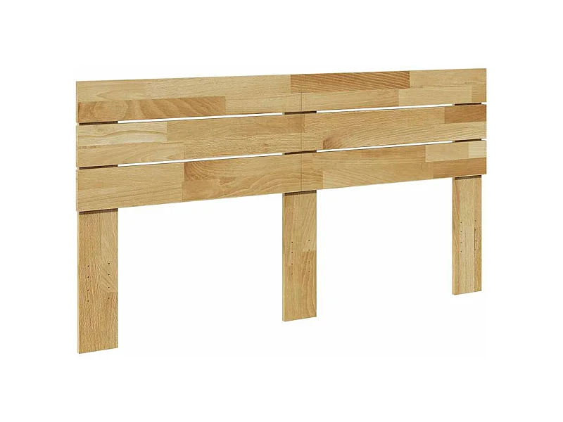 Tête de lit 150 cm bois massif de chêne
