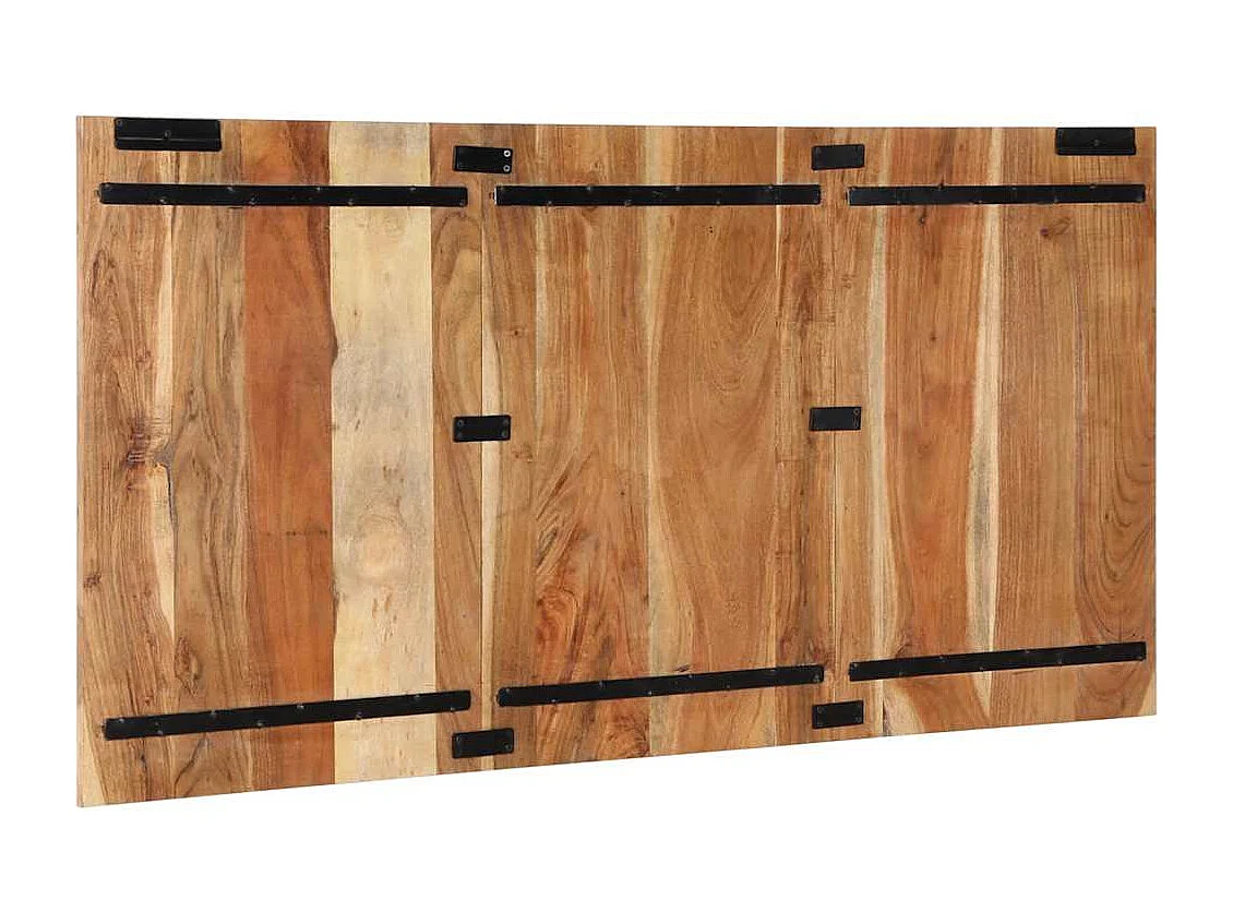 Tête de lit 160 cm bois massif d'acacia
