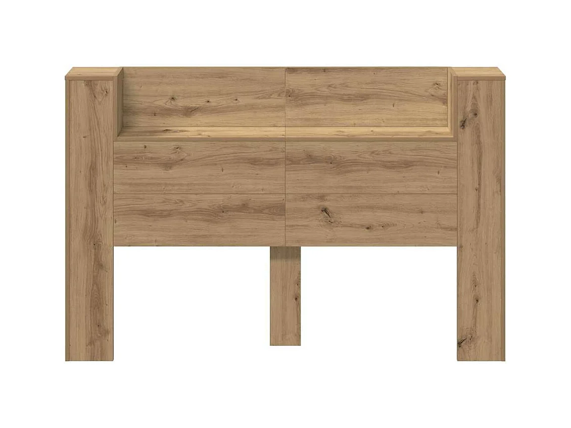 Tête de Lit chêne artisanal Bois d'ingénierie