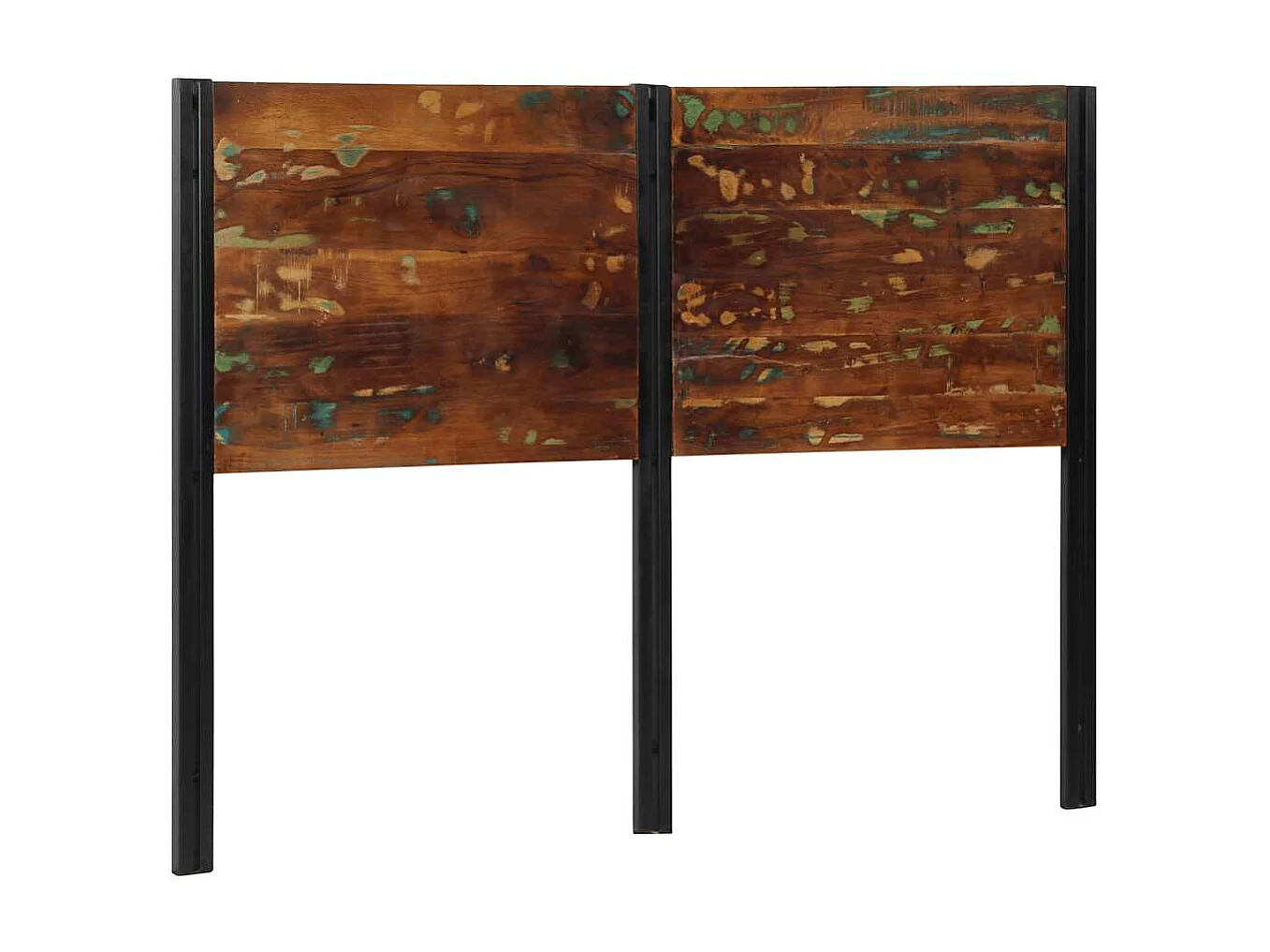 Hoofdeinde 140 cm massief gerecycled en ijzer