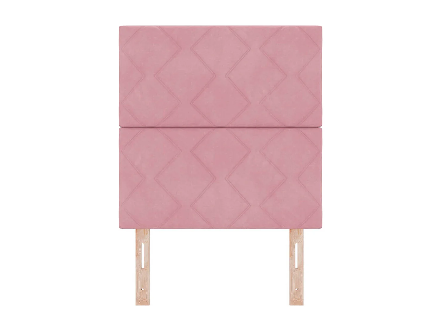 Tête de Lit LED avec des lumières à LED Rose 80 cm Velours