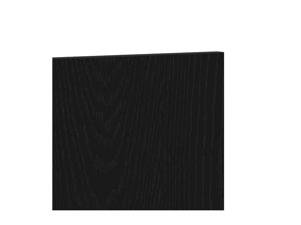 Cabeceira Carvalho preto 120 x 1,5 x 80 cm Madeira processada