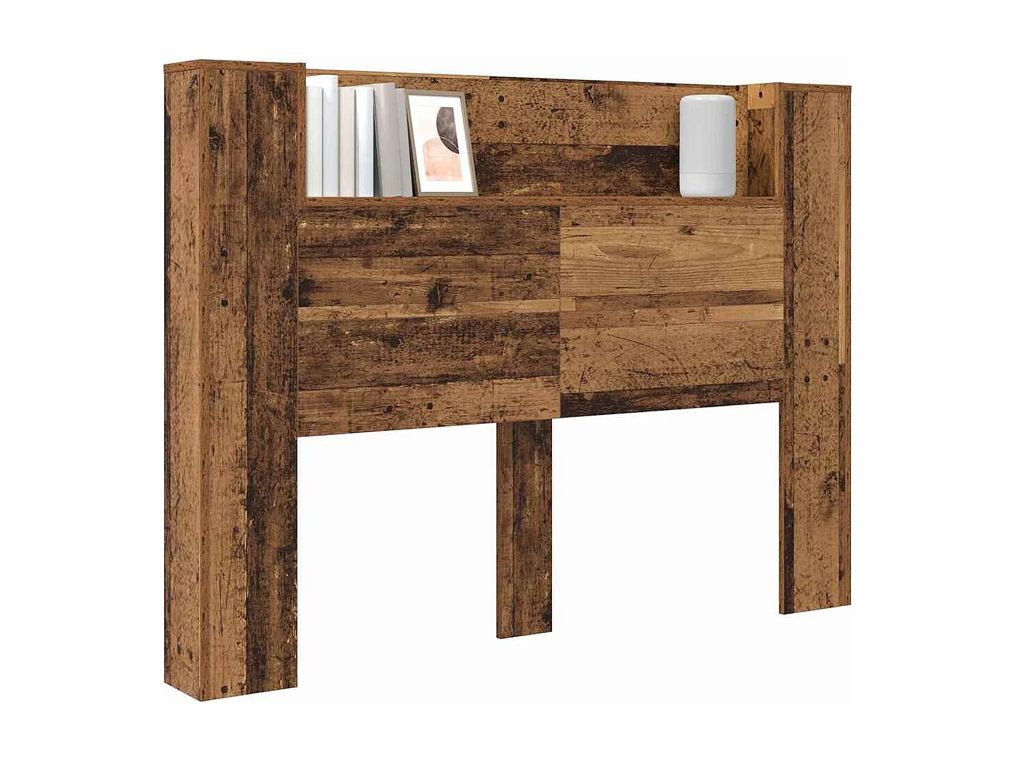 Tête de Lit Bois ancien Bois d'ingénierie