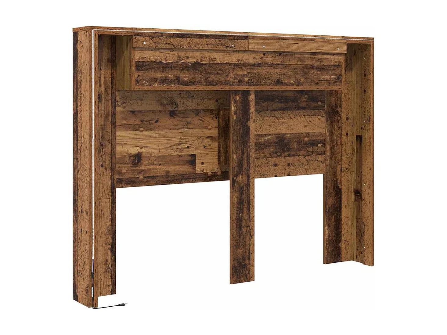 Tête de Lit Bois ancien Bois d'ingénierie