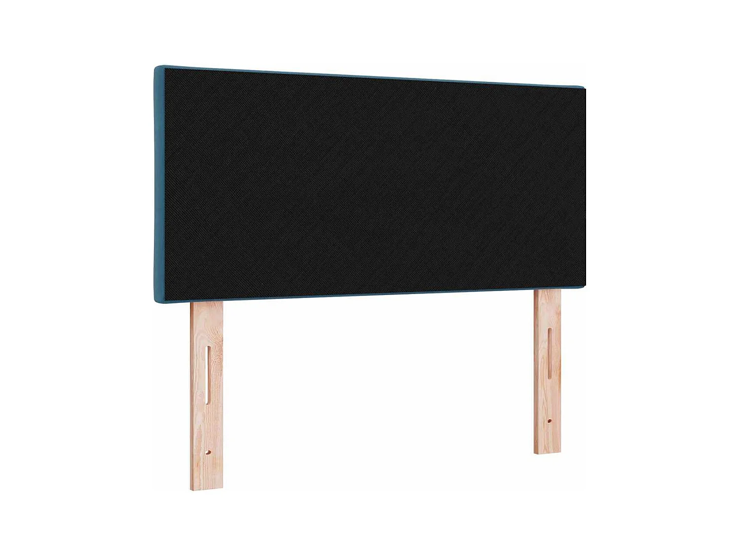 Tête de lit Montage mural Géométrique Bleu foncé 90 cm Velours