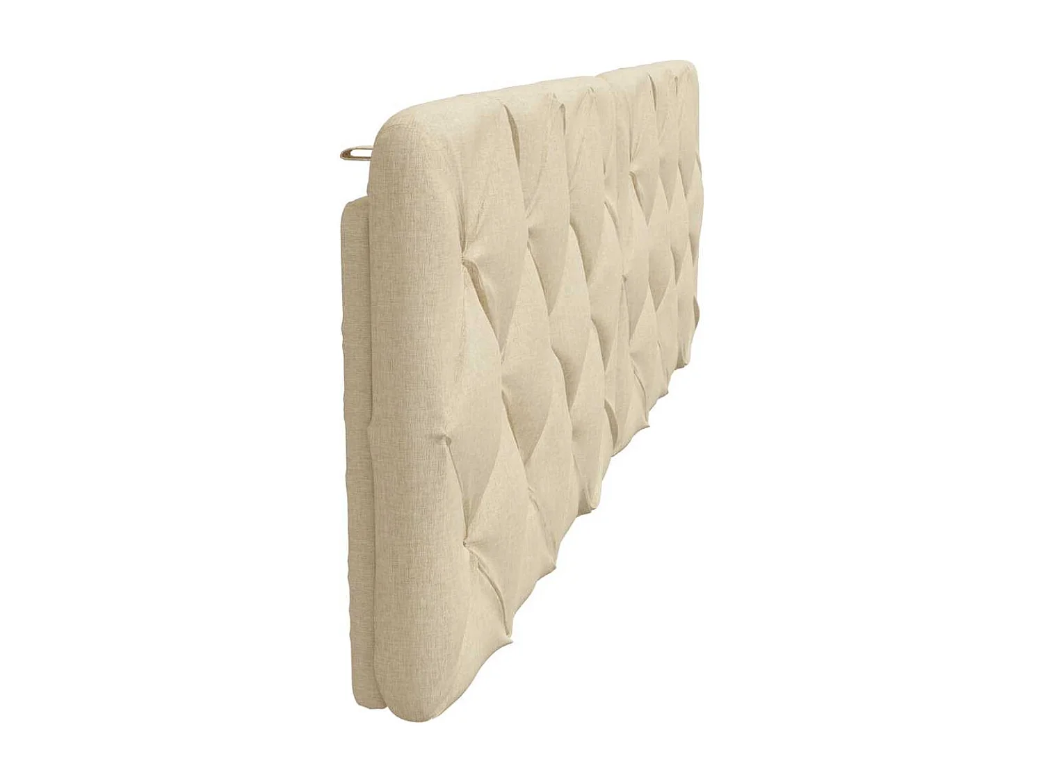 Tête de lit crème 180 cm tissu