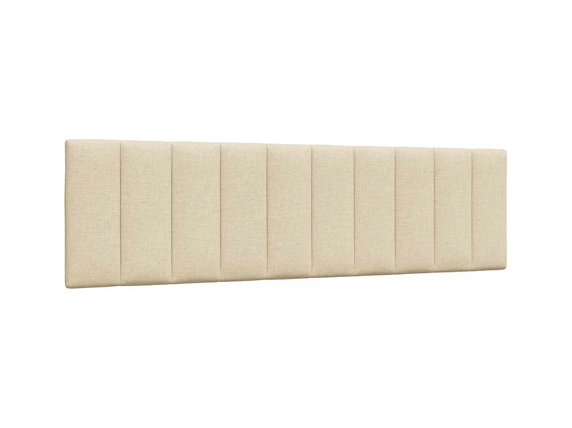 Tête de lit crème 180 cm tissu