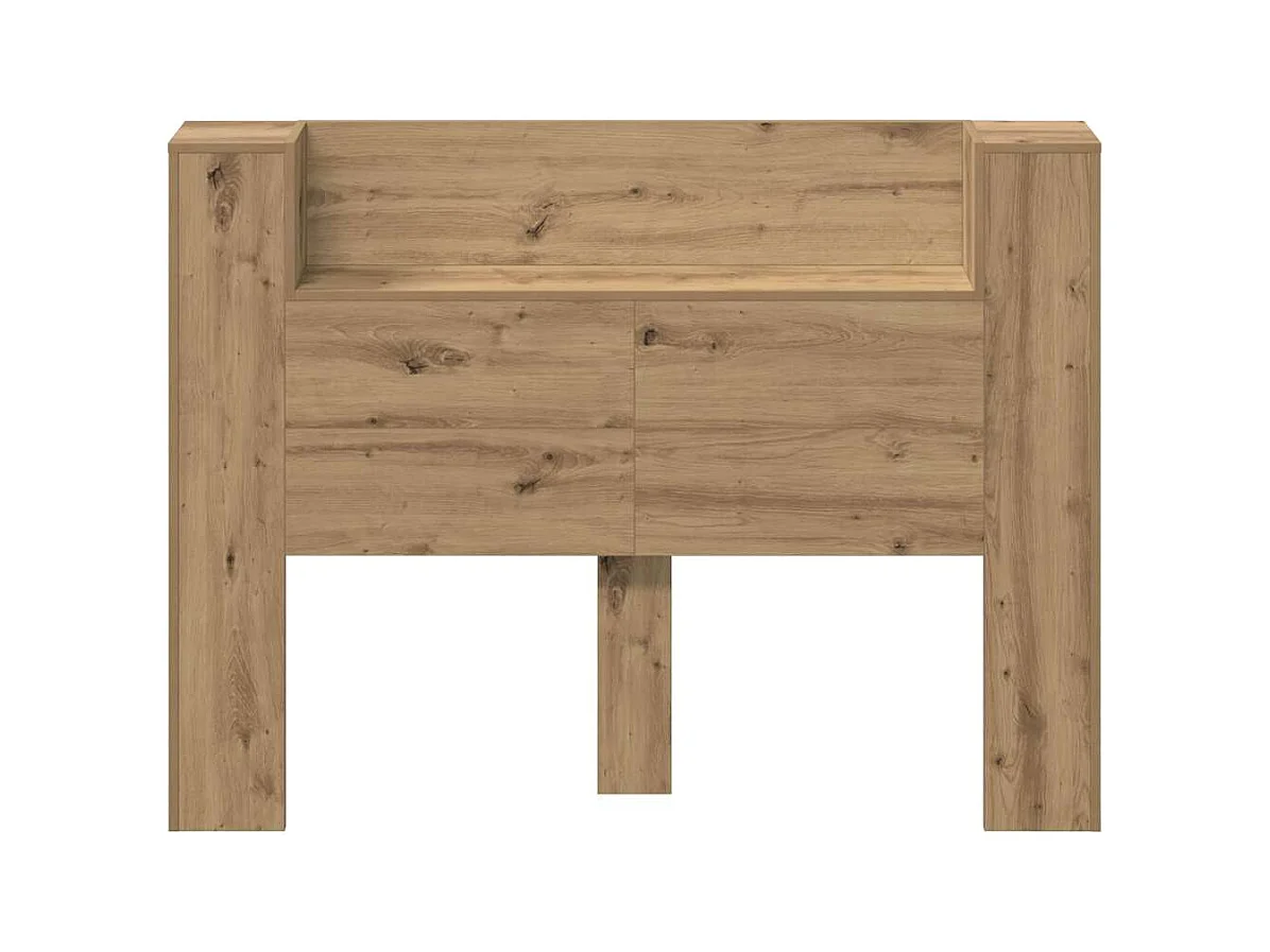 Tête de Lit chêne artisanal Bois d'ingénierie