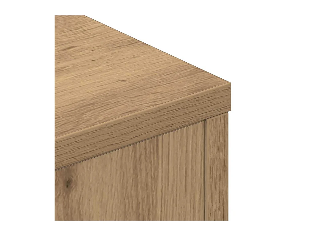 Tête de Lit chêne artisanal Bois d'ingénierie