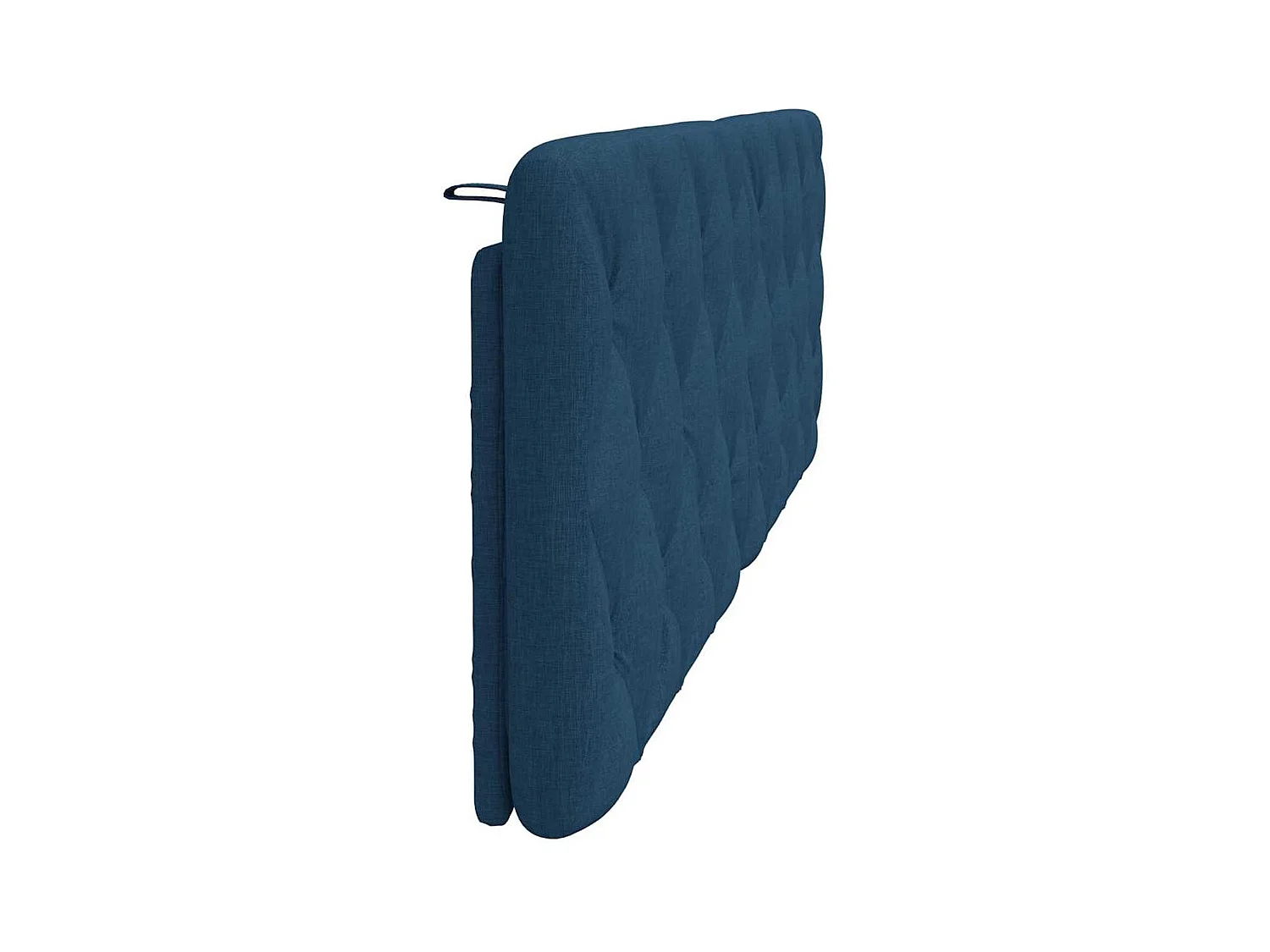 Tête de lit bleu 160 cm tissu