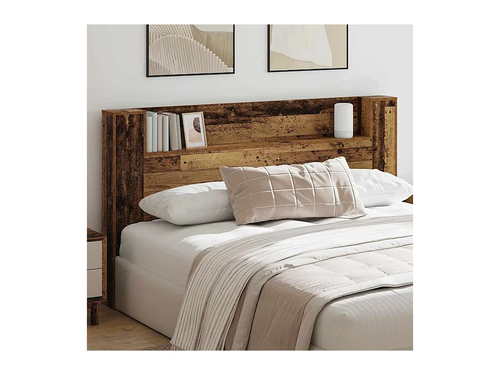 Tête de Lit Bois ancien 180 x 17 x 104,5 cm