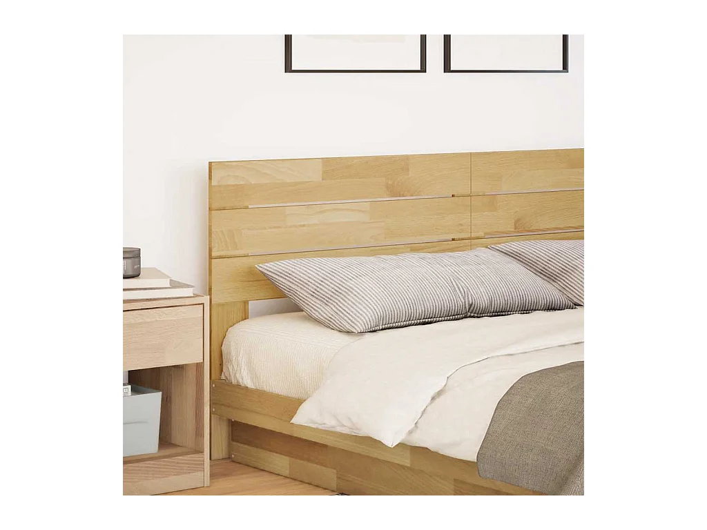 Tête de lit 180 cm bois massif de chêne