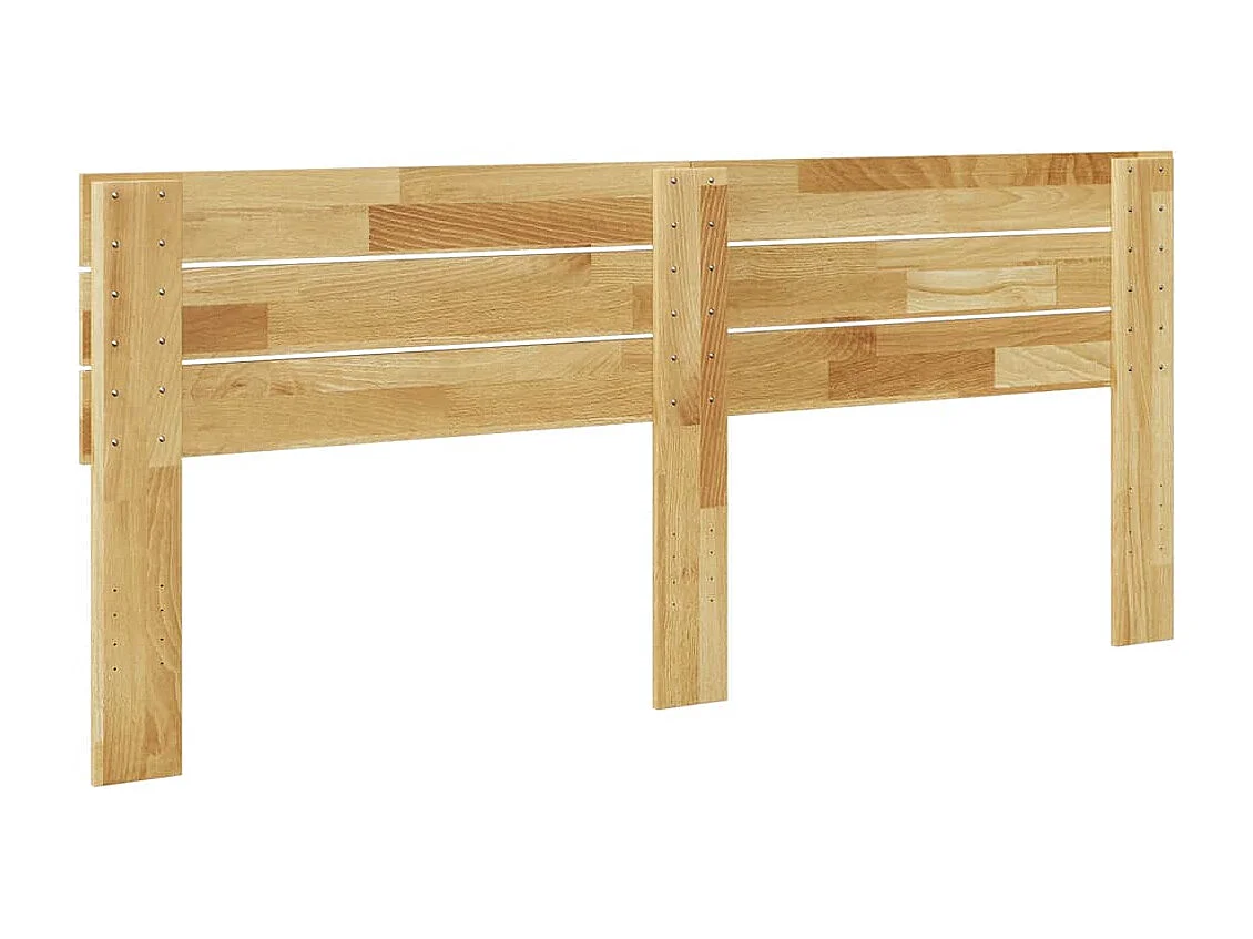 Tête de lit 180 cm bois massif de chêne