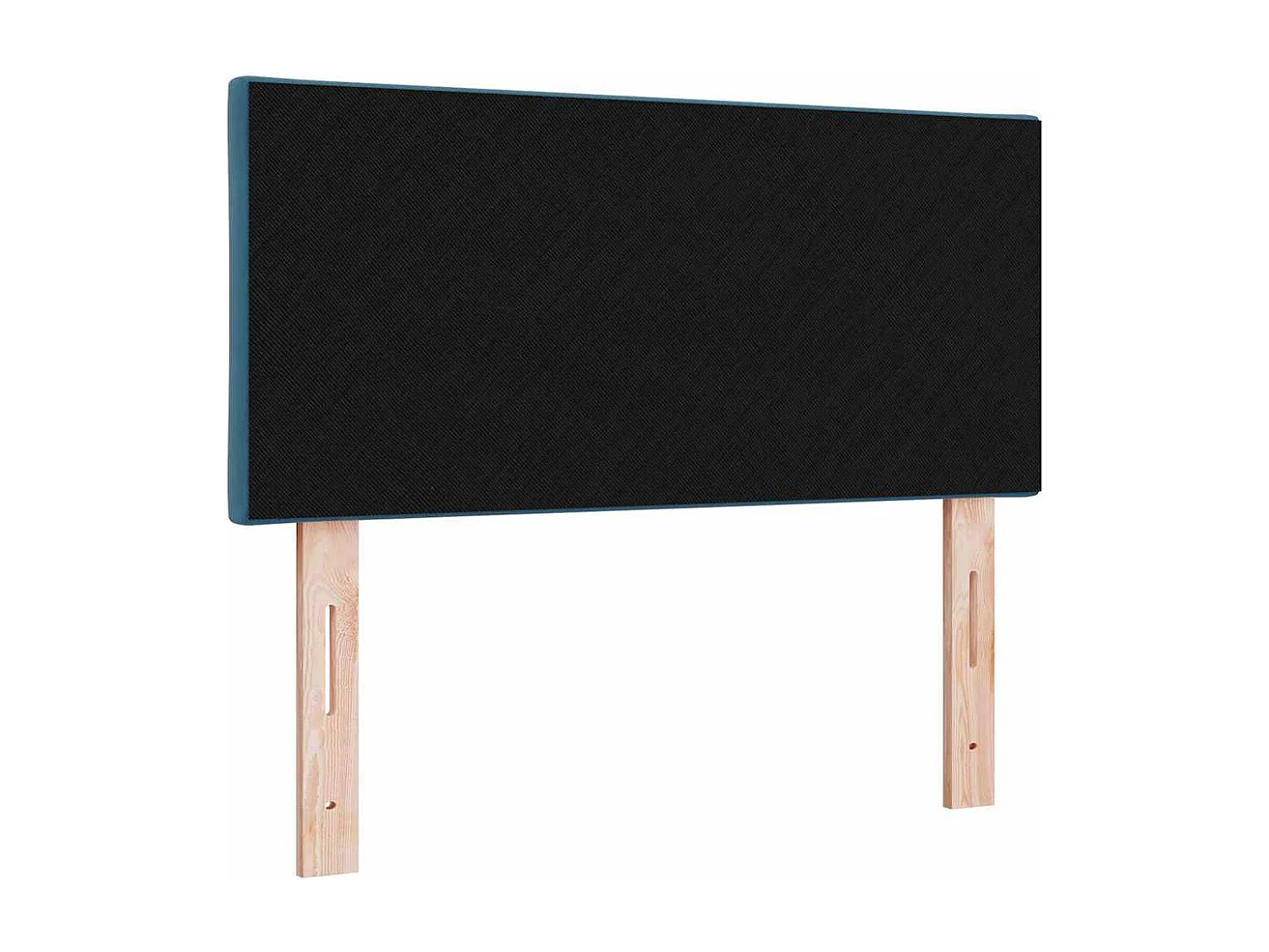 Tête de Lit LED Géométrique Bleu foncé 100 cm Velours