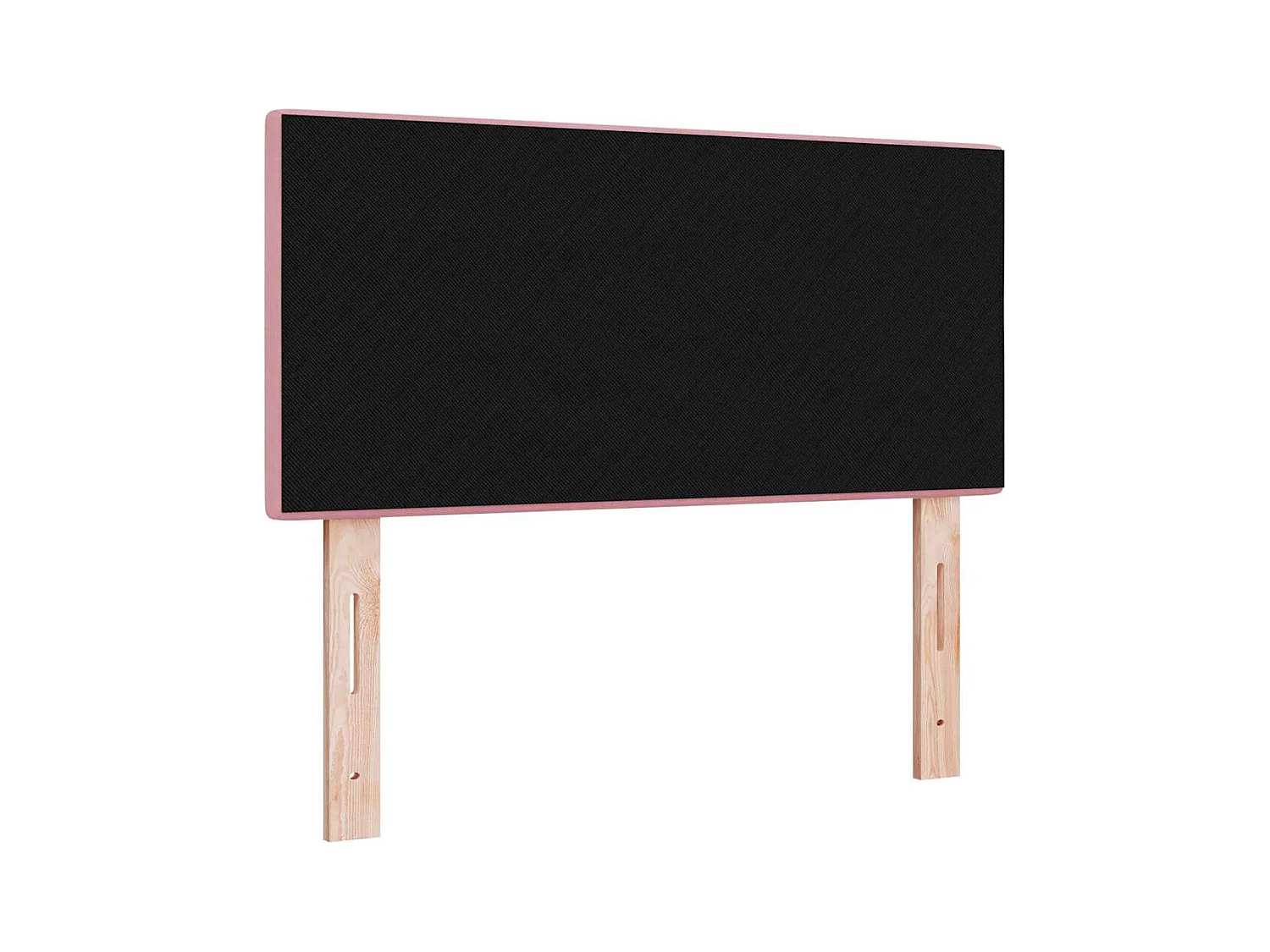 Tête de lit Montage mural avec tête de lit Rose 100 cm Velours