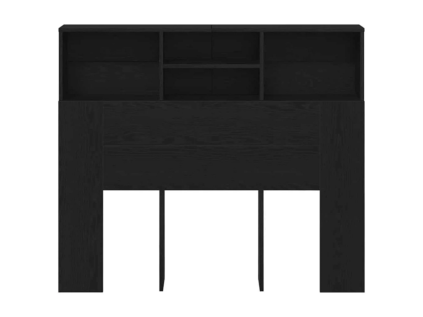 Tête de Lit Chêne noir 120 x 19 x 103.5 cm