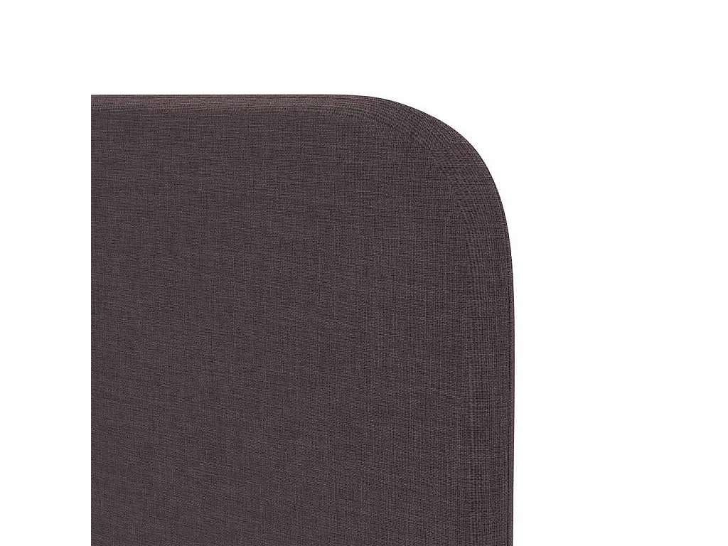 Tête de lit Réglable Marron 16 x 40 x 4,5 cm tissu