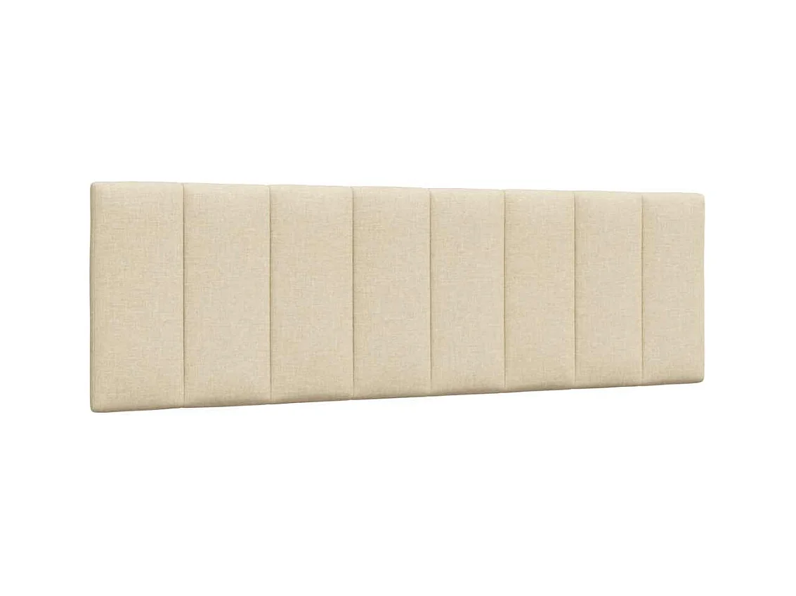 Tête de lit crème 160 cm tissu