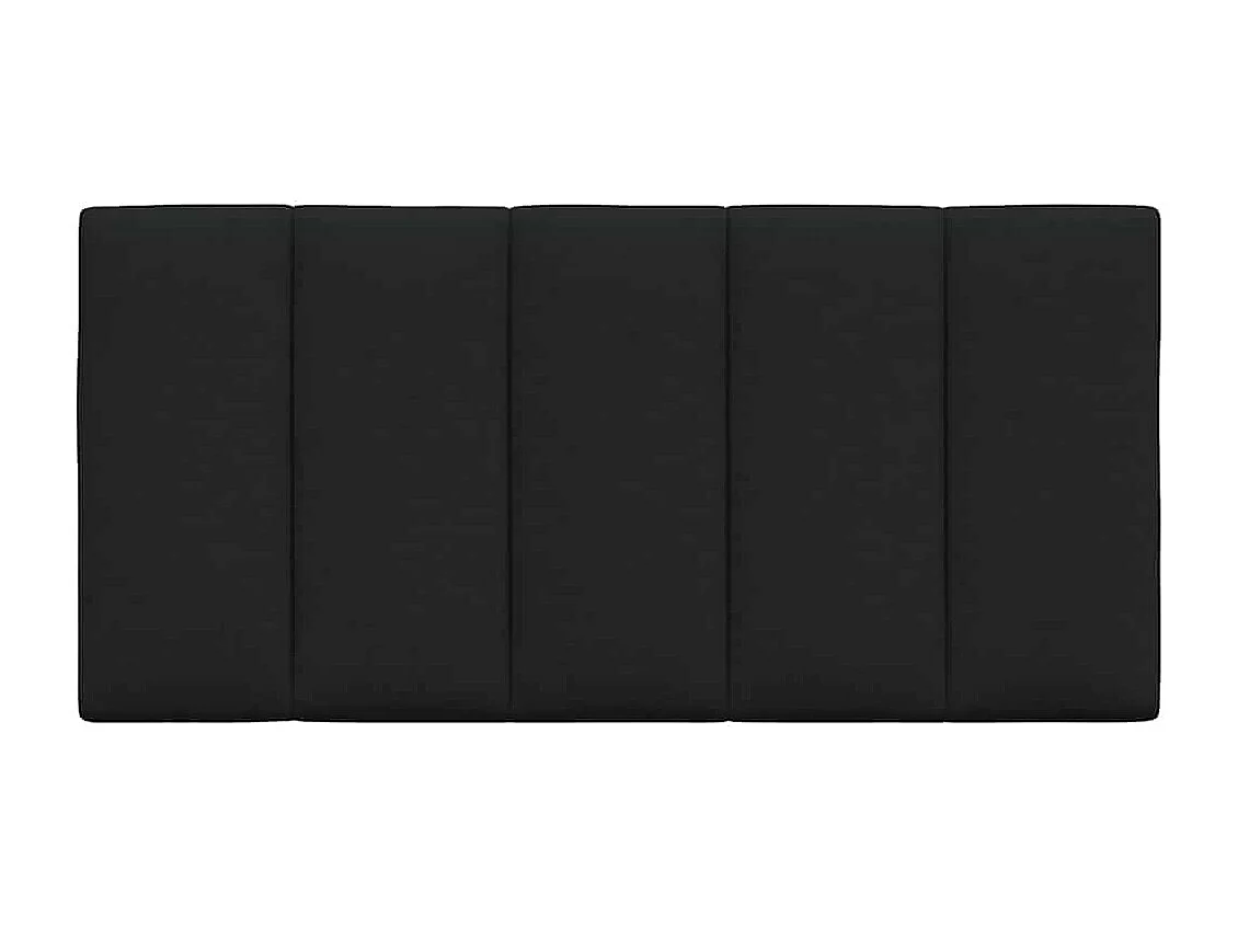 Almofadão de cabeceira 100 cm tecido preto