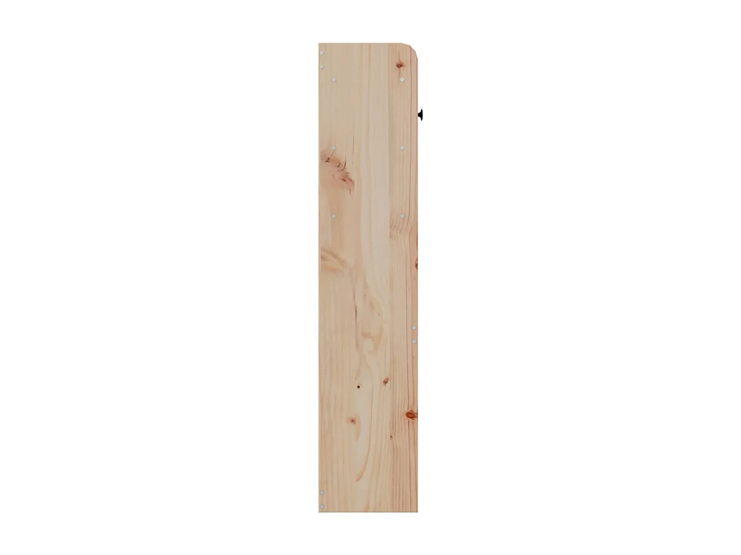 Tête de lit avec rangement 160 cm bois massif de pin