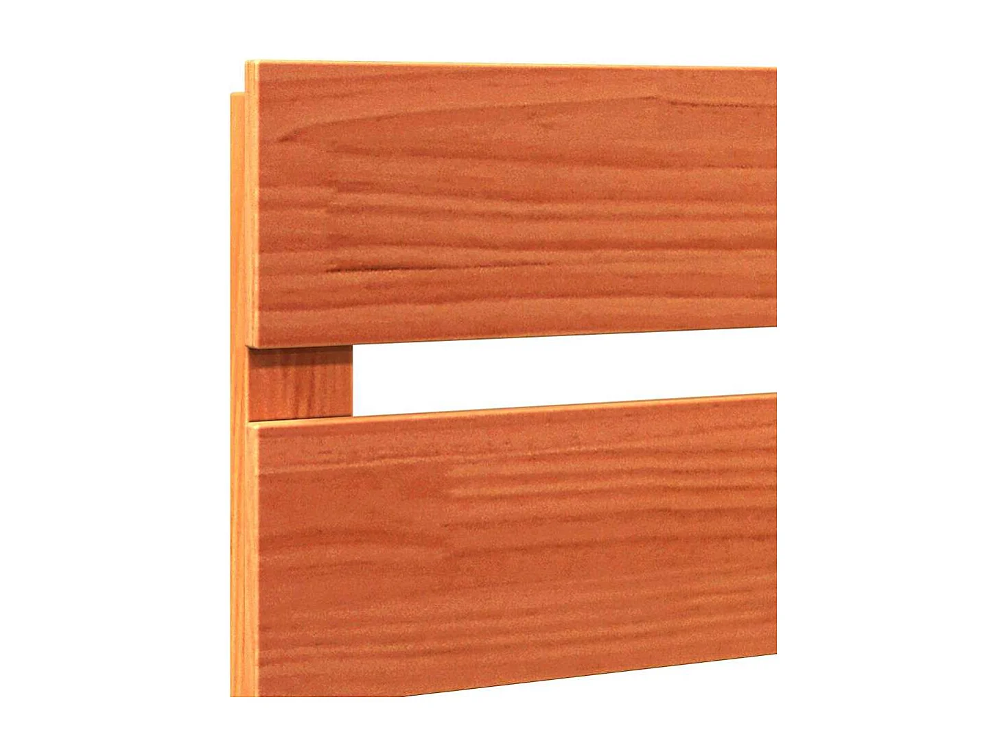 Tête de lit Marron 140.5 x 3 x 80 cm Bois massif en pin