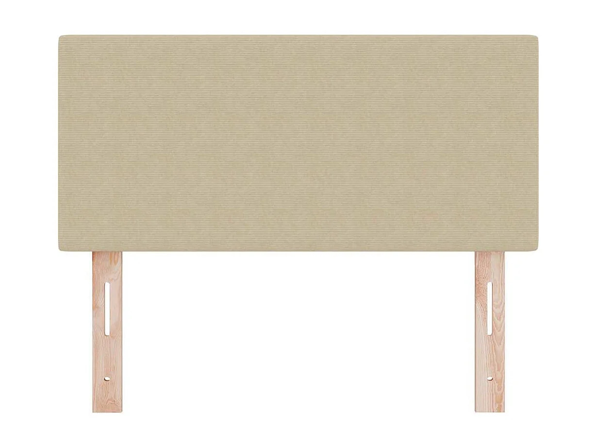 Tête de lit LED avec des lumières à LED Vert gris 100 cm tissu