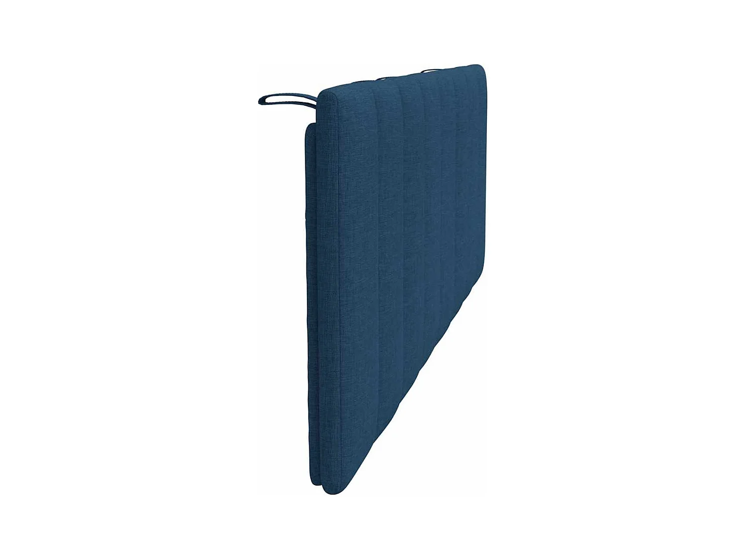 Tête de lit bleu 140 cm tissu