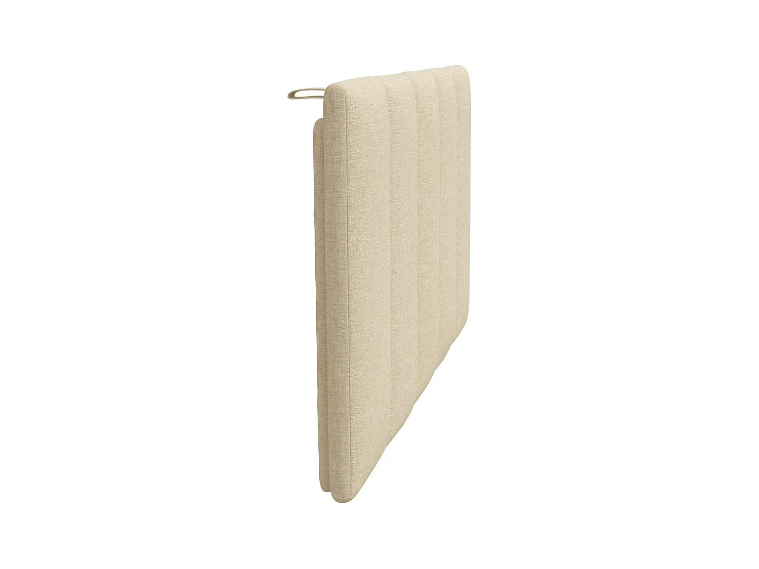Tête de lit crème 90 cm tissu