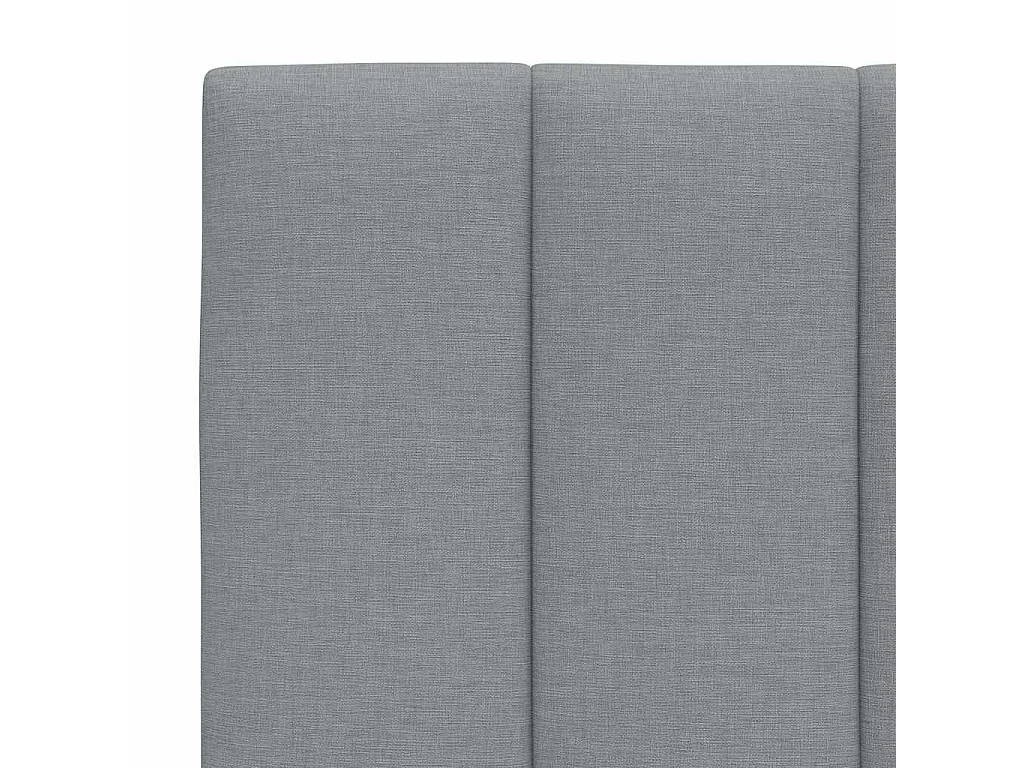 Tête de lit gris clair 180 cm tissu