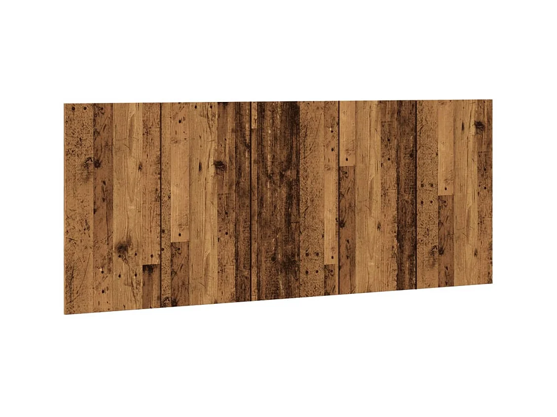Tête de lit vieux bois 200x1,5x80 cm bois d'ingénierie