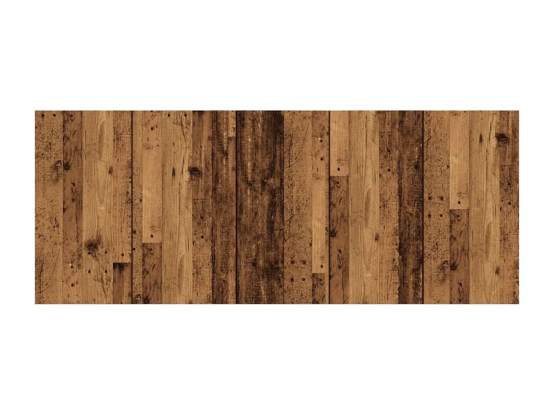 Tête de lit vieux bois 200x1,5x80 cm bois d'ingénierie