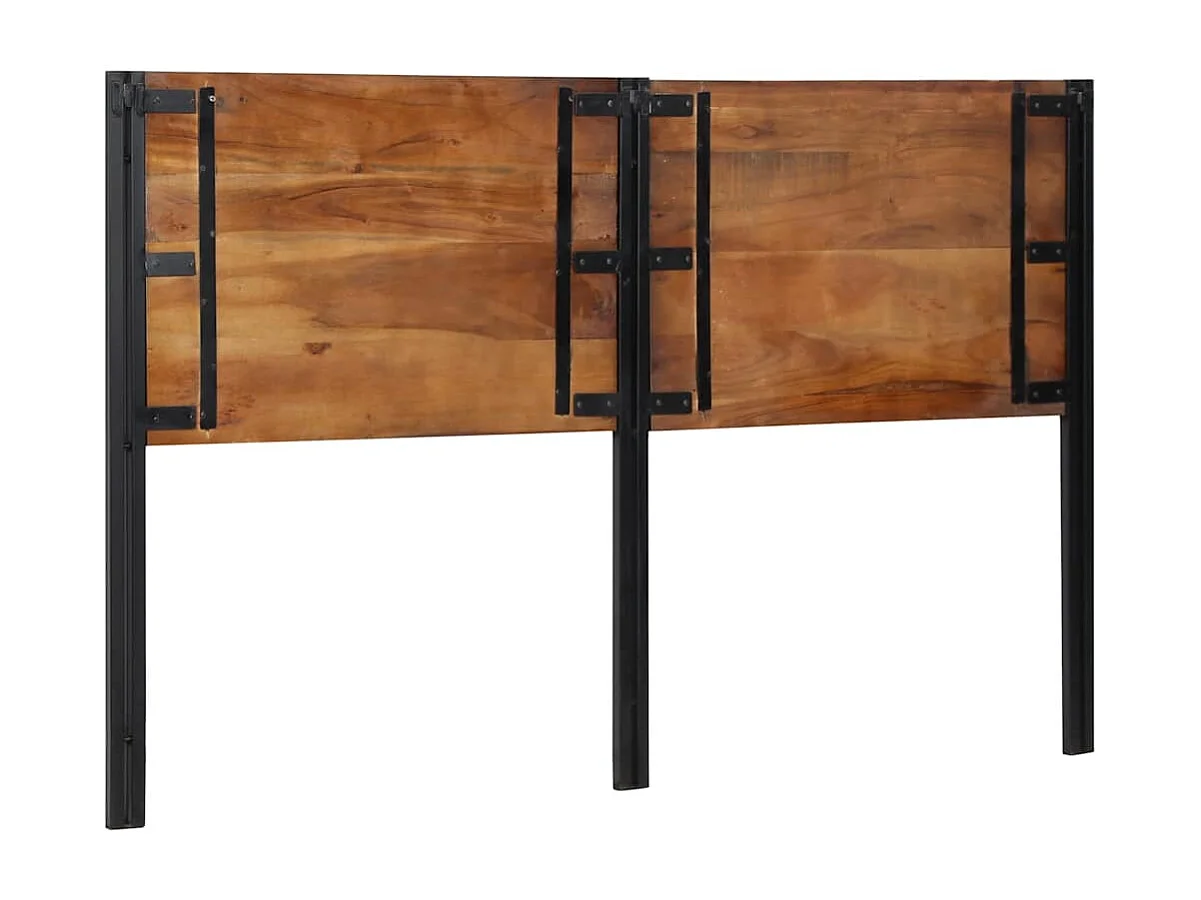 Hoofdeinde 160 cm massief gerecycled en ijzer